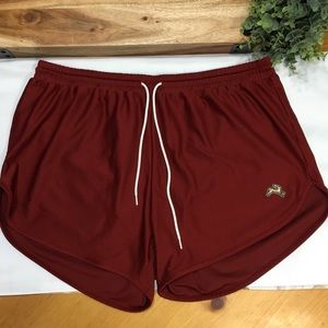 Tracksmith Grand Mesh Running Shorts Size XL Breathable Elastic Drawstring